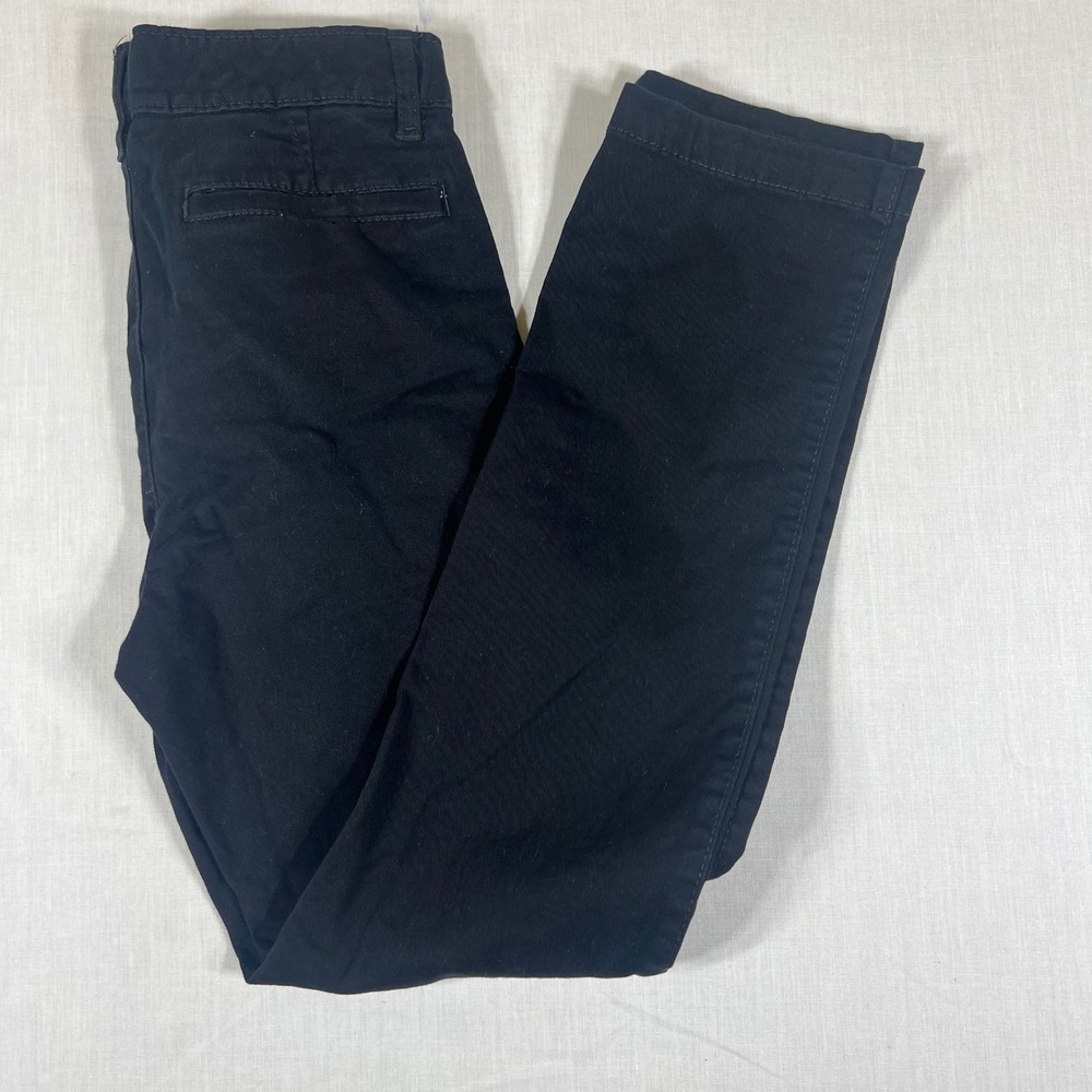 The Childrens Place Boys Slim Chino Pants Black Size 10 Slim Trousers School